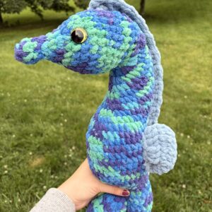 Seahorse Plushy - Blue