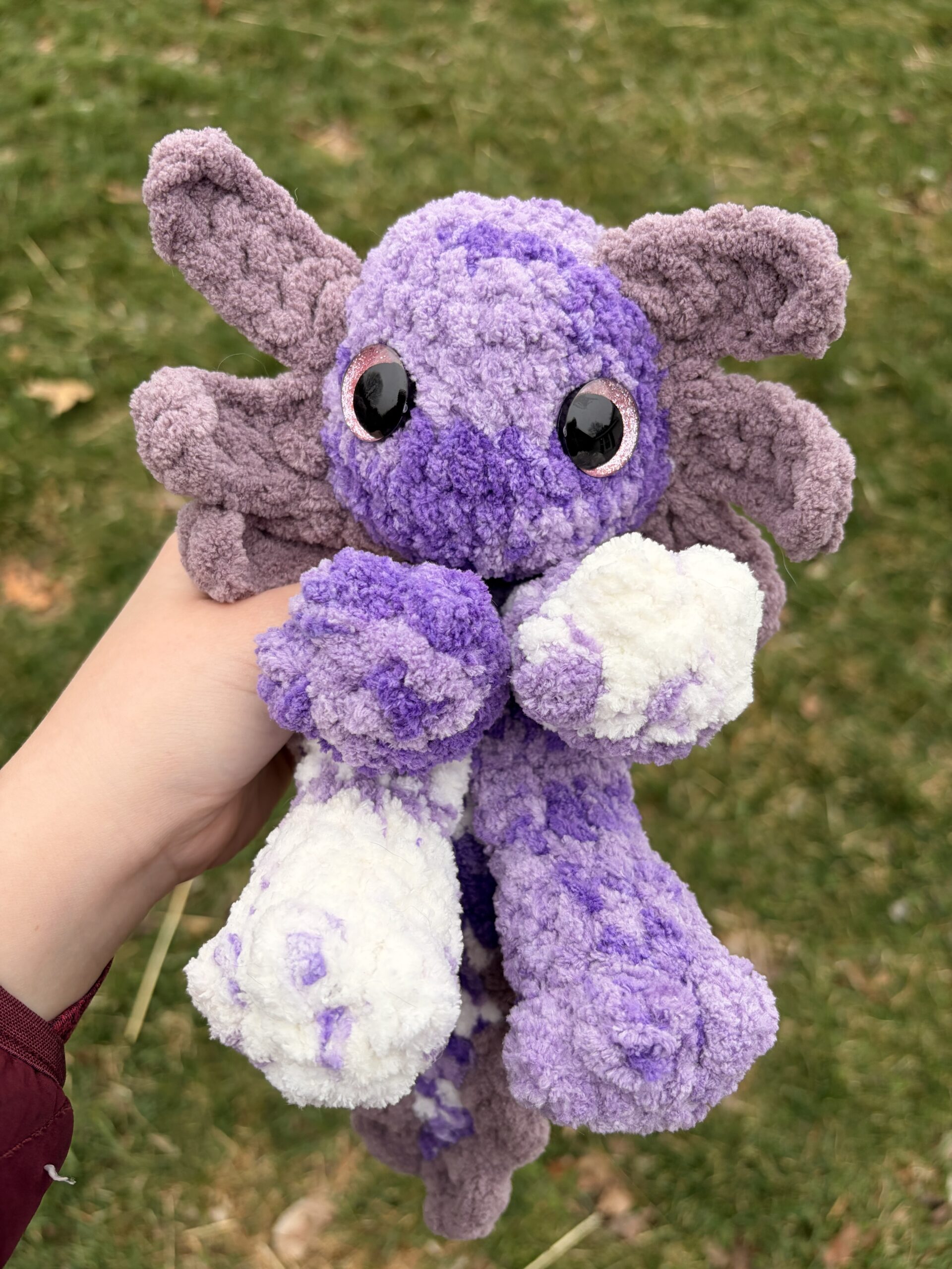 Axolotl Crochet Snuggler