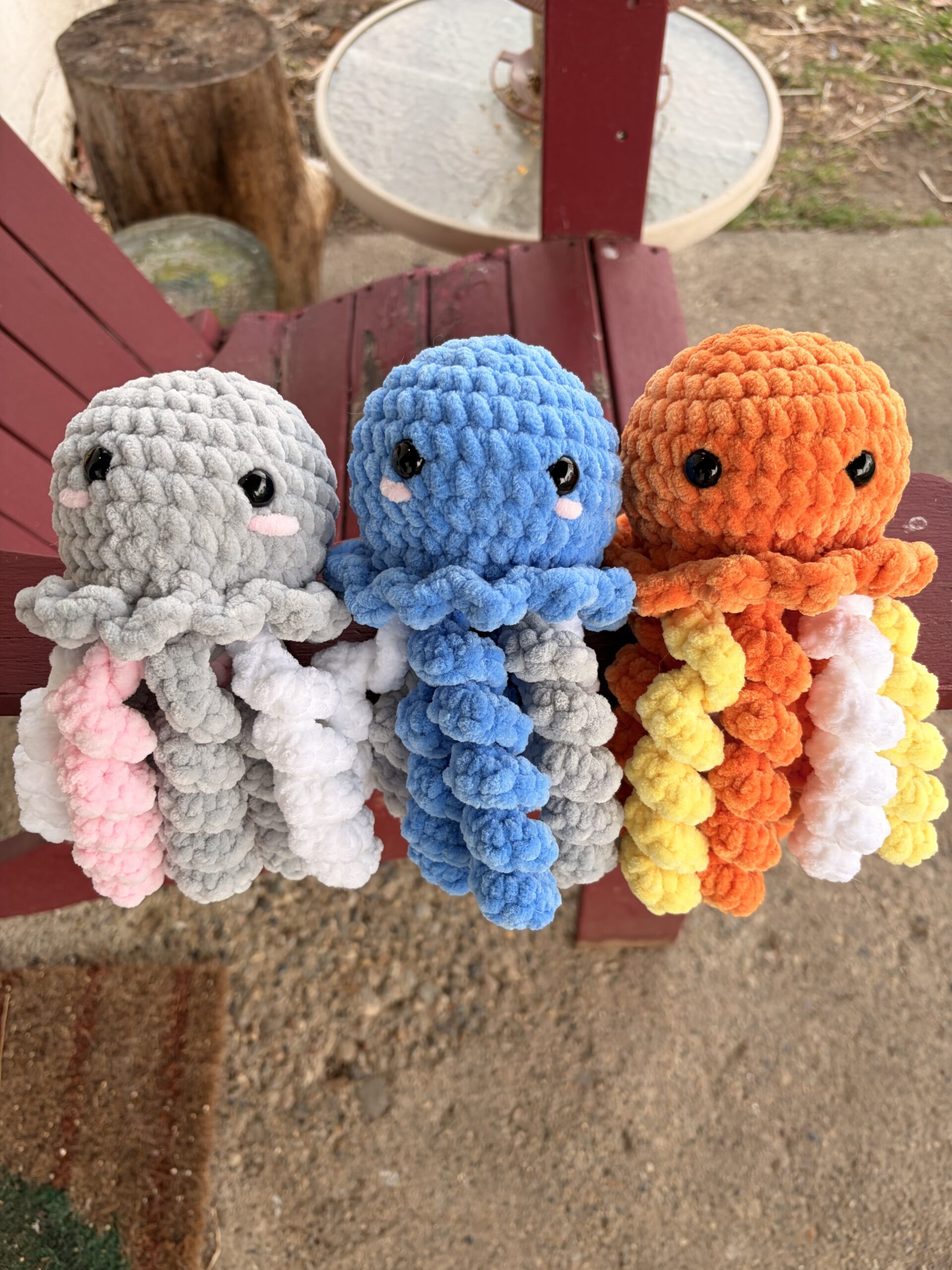 Crochet Jellyfish Plush