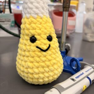 Crochet Lab Flask Plushie