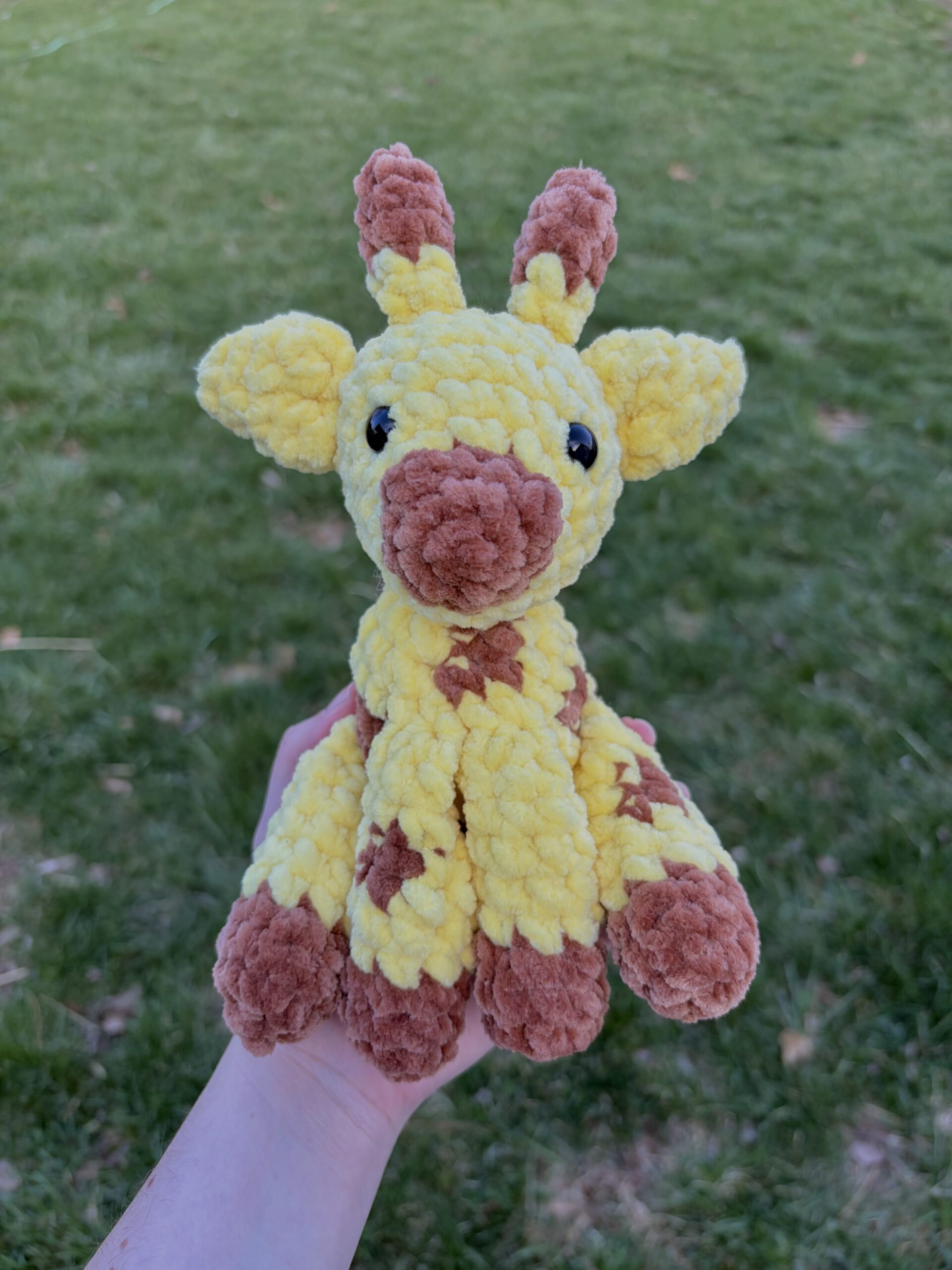 Crochet Giraffe Plushy