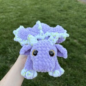 Crochet Dragon Plush