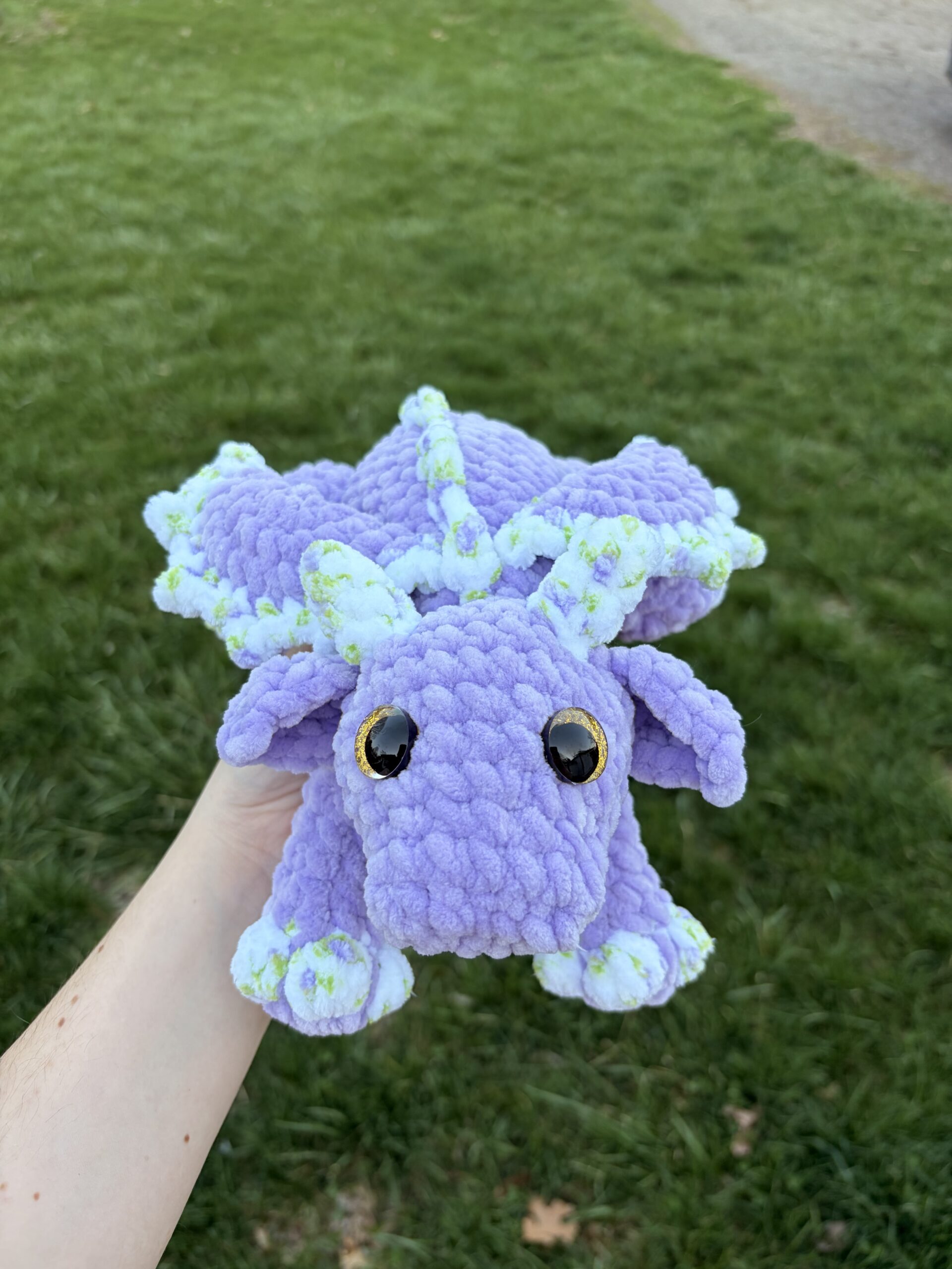 Crochet Dragon Plush