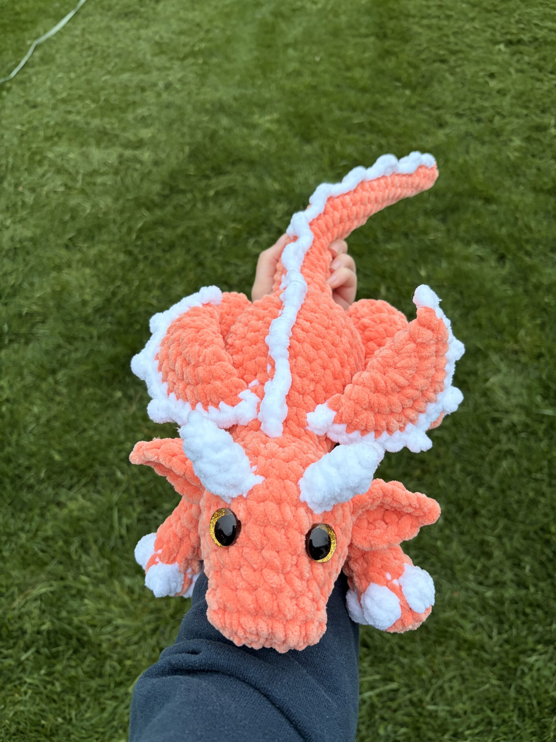Crochet Dragon Plush