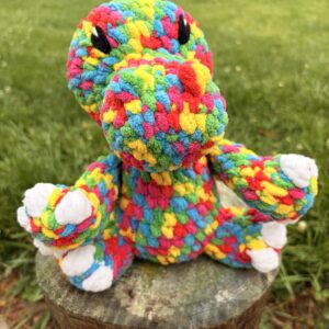 Crochet Dinosaur Plush